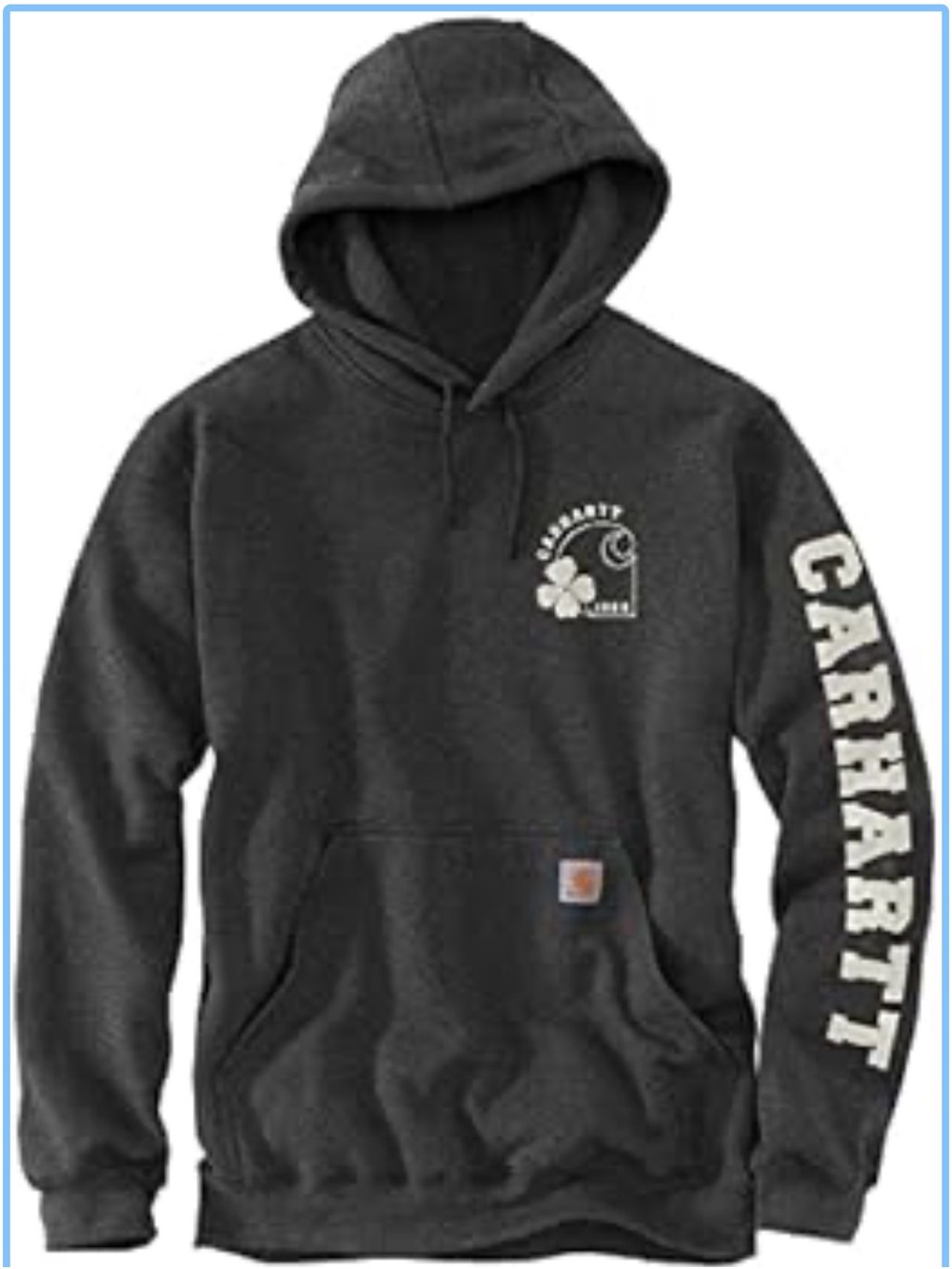 Carhartt Men's Loose Fit Midweight Hooded Shamrock Sweatshirt Sweatshirt XL